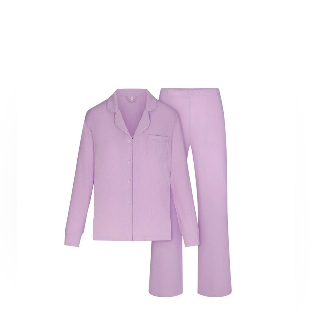 SKIMS Lavender Pajama Set